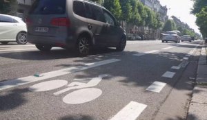 L'avenue des Vosges à vélo, super pratique ou méga dangereux ?