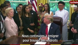 Nadia Murad, ancienne esclave de Daech, a été reçue par Donald Trump