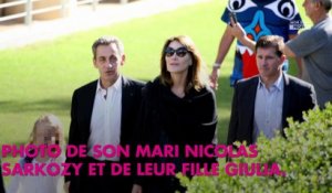 Carla Bruni : Son adorable photo de Nicolas Sarkozy et de sa fille Giulia
