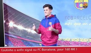 COUTINHO au Barça, MATUIDI victime de racisme, RENNES-PSG...