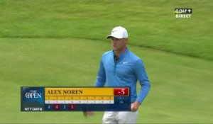 The Open 2019 - 3ème tour : Superbe putt pour birdie d'Alex Noren
