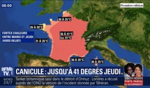 Canicule: Paris devrait battre son record historique avec jusqu'à 41 degrés jeudi