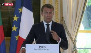 Emmanuel Macron : la ratification du Ceta «va dans le bon sens»