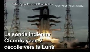 Une sonde indienne en route vers la Lune