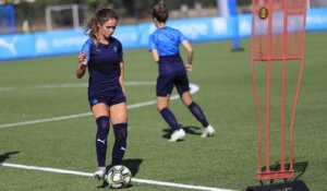 L’entraînement des féminines en vidéo