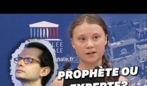 Le "prophète" Greta Thunberg fait entrer la science à l'Assemblée