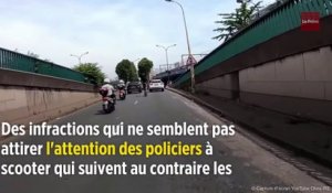 Une trottinette électrique à 80 km/h dans les rues de Paris