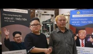 Des coiffures "Trump" ou "Kim Jong-Un" gratuites à Hanoï