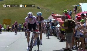 Tour de France 2019 - Wellens devant Bardet au sommet du Col de Vars