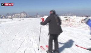 Des cours de ski pour les passionnés en plein été