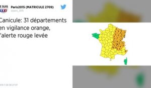 Canicule. L’alerte rouge levée, 31 départements en vigilance orange, attention aux orages