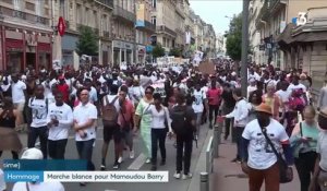 Hommage : marche blanche pour Mamoudou Barry