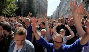 Vague d'arrestations lors d'une manifestation à Moscou