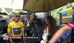 Tour de France : Egan Bernal, un Colombien en or