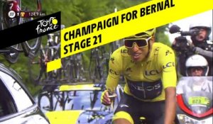 Champagne pour Bernal / Champaign for Bernal - Étape 21 / Stage 21 - Tour de France 2019