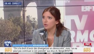 Aurore Bergé: "Ça m'est arrivé d'avoir peur" après des menaces