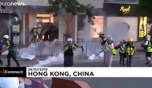 Les manifestations ne s’essoufflent pas à Hong Kong