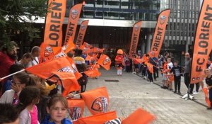 FC Lorient : haie d’honneur au Moustoir