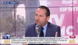 Sébastien Chenu fustige Christophe Castaner pour avoir comparé le saccage de la permanence du député LaREM Romain Grau à un "attentat"