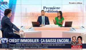 Crédit immobilier : ça baisse encore