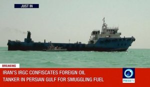 L'Iran saisit un troisième pétrolier étranger