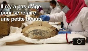 Egypte: début de la restauration du sarcophage de Toutânkhamon