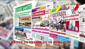 Revue de la Presse Camerounaise du 5 Août 2019