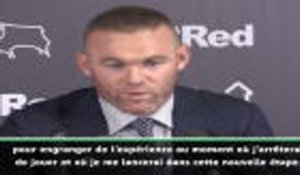 Derby County - Rooney : "Tout d'abord, je suis un joueur"