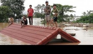 Au Laos, l'effondrement d'un barrage fait plusieurs morts et des centaines de disparus