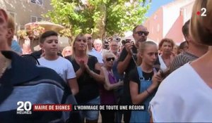 Signes : un hommage rendu au maire décédé