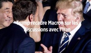 Trump recadre Macron sur les discussions avec l'Iran