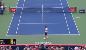 Montréal - Nadal renverse Fognini