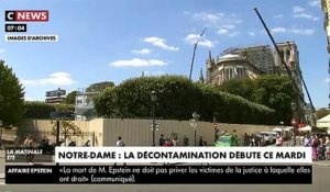 Les travaux de décontamination au plomb autour de la cathédrale Notre-Dame de Paris débutent aujourd’hui - VIDEO