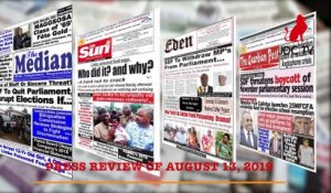 Cameroonian press review of 2019 august 13
