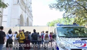 Plomb à Notre-Dame: rues bouclées pour la décontamination