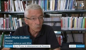 Histoire : la France commémore le 75e anniversaire du débarquement de Provence