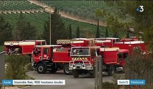 Aude : le feu a ravagé plus de 900 hectares de forêt