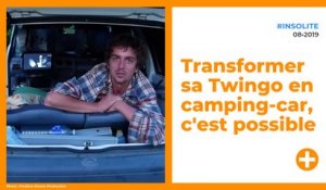 Transformer une Twingo en camping car, c'est possible