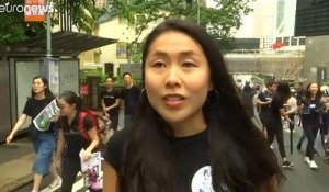 Hong Kong : les enseignants manifestent en soutien au mouvement pro-démocratie