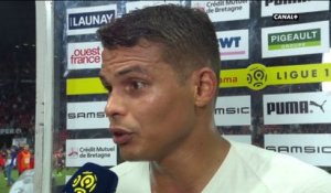 La réaction de Thiago Silva après Rennes / PSG
