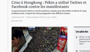 Crise à Hong Kong : Twitter et Facebook utilisés contre les manifestants