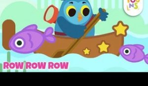 Row Row Row Your Boat | Kids Nursery Rhymes | KinToons