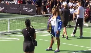 Tennis "champagne" offert par Williams, Osaka, Sharapova à New York