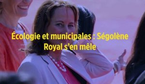 Écologie et municipales : Ségolène Royal s'en mêle
