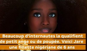 Cette jeune nigériane plus belle petite fille du monde