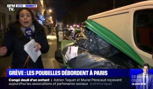 La grève fait déborder les poubelles à Paris