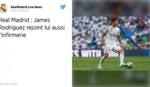 Real Madrid : James Rodriguez blessé après son retour gagnant