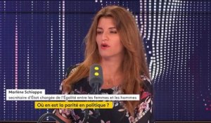 Parité en politique  : Marlène Schiappa veut "multiplier par cinq" le montant des pénalités