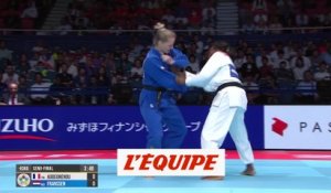 Agbegnenou en finale - Judo - Mondiaux (F)