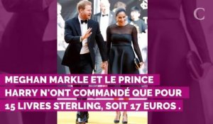 Harry et Meghan se paient un dîner à moins de 20 euros pour faire oublier la polémique